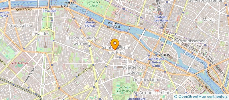 localisation de l'entreprise ECOLE DES HAUTES ETUDES SOCIALES  PARIS