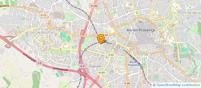 localisation de l'entreprise ECOLE DES PARENTS EDUCATEURS DU PAYS AIX à AIX-EN-PROVENCE