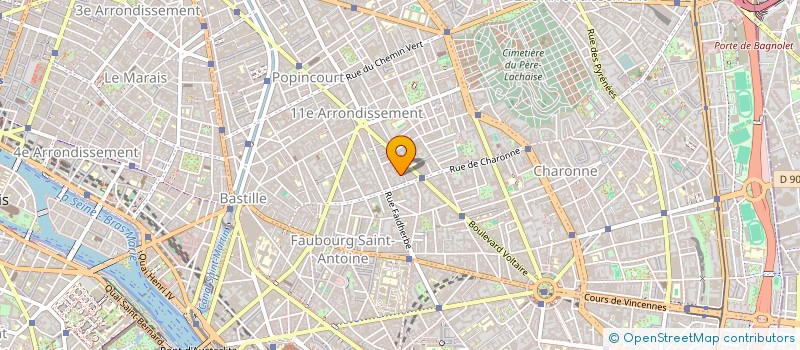 localisation de l'entreprise ECOLE DES PARENTS ET DES EDUCATEURS D'ILE DE FRANCE  PARIS