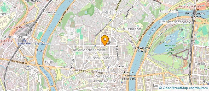 localisation de l'entreprise ECOLE DES SAVOIRS PARTAGES  LYON