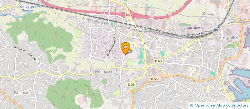 localisation de l'entreprise ECOLE DES TECHNIQUES DOMOTIQUE  LA SEYNE-SUR-MER