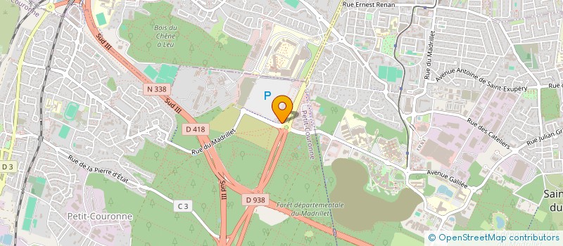 localisation de l'entreprise ECOLE DES TRAVAUX PUBLICS DE NORMANDIE 2  PETIT-COURONNE