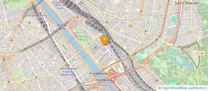 localisation de l'entreprise ECOLE DES VINS ET SPIRITUEUX  PARIS