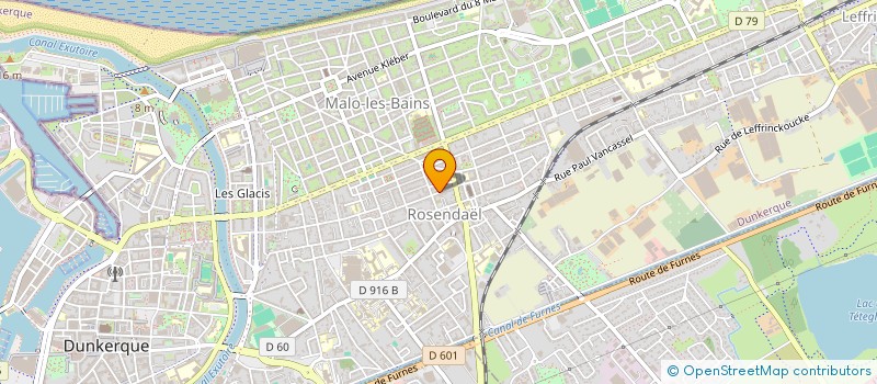 localisation de l'entreprise ECOLE DU CHAT COMITE DEFENSE BETES LIBRE à DUNKERQUE