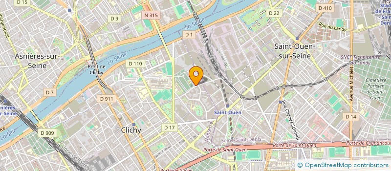 localisation de l'entreprise ECOLE DU CHAT LIBRE DE CLICHY LA GARENNE à CLICHY