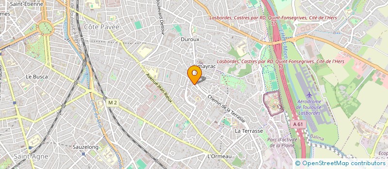 localisation de l'entreprise ECOLE DU CHAT LIBRE DE TOULOUSE à TOULOUSE
