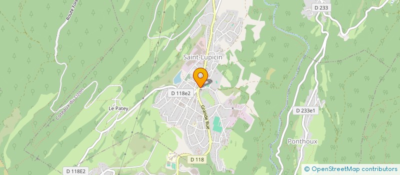 localisation de l'entreprise ECOLE DU CHAT LIBRE DU PLATEAU DU LIZON  COTEAUX DU LIZON