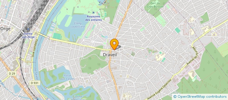 localisation de l'entreprise ECOLE DU CHAT LIBRE VALS D'YERRES ET DE SEINE à DRAVEIL