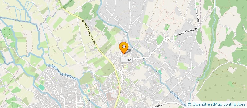 localisation de l'entreprise ECOLE DU CHIEN à L'ISLE-SUR-LA-SORGUE