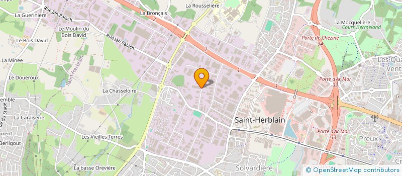 localisation de l'entreprise ECOLE DU CIRQUE FEDRIZZI SAINT HERBLAIN à SAINT-HERBLAIN