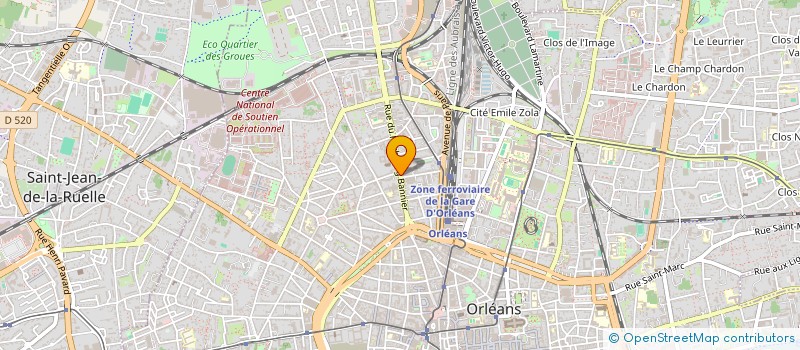 localisation de l'entreprise ECOLE DU JARDIN DES LANGUES à ORLEANS