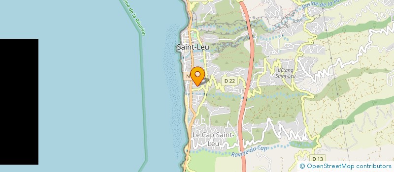 localisation de l'entreprise ECOLE DU LAGON à SAINT-LEU