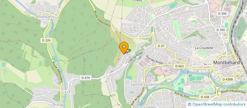 localisation de l'entreprise ECOLE DU MUAY à SAINTE-SUZANNE