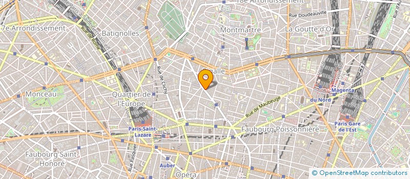 localisation de l'entreprise ECOLE DU ONE MAN SHOW  PARIS