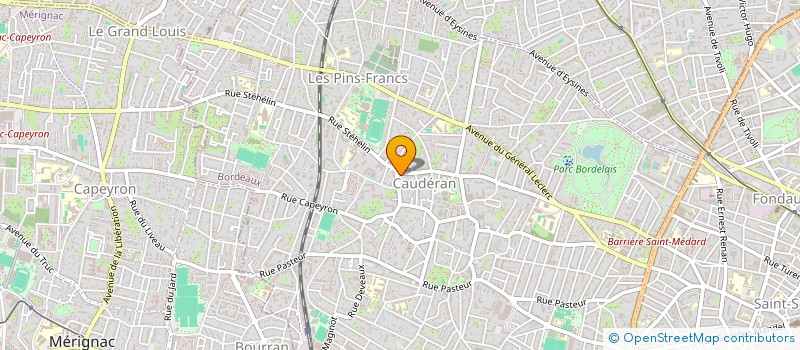 localisation de l'entreprise ECOLE DU SOMMEIL DE BORDEAUX  BORDEAUX