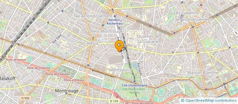 localisation de l'entreprise ECOLE DYNAMIQUE à PARIS