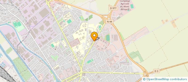 localisation de l'entreprise ECOLE ENFANTS MALADES DE LA MARNE  CHALONS-EN-CHAMPAGNE