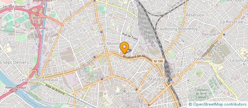 localisation de l'entreprise ECOLE ENSEIGNEM TECHNIQ ARTISTI PRIVEE à TOULOUSE