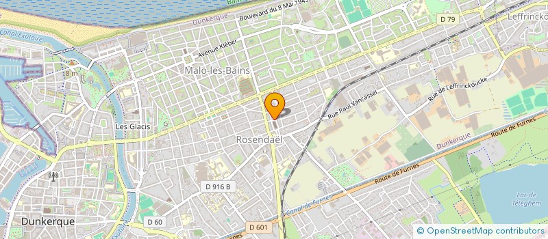 localisation de l'entreprise ECOLE ET FAMILLE OGEC SAINT CHRISTOPHE à DUNKERQUE