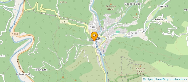 localisation de l'entreprise ECOLE ET FORMATION VOLTAIRE  SUMENE