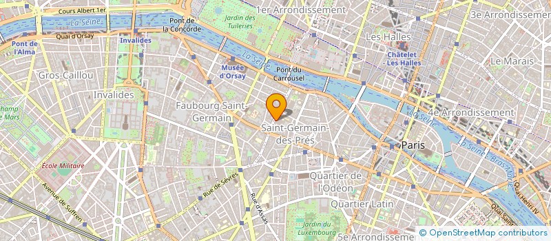 localisation de l'entreprise ECOLE EUROPEENNE DE CHIRURGIE  PARIS