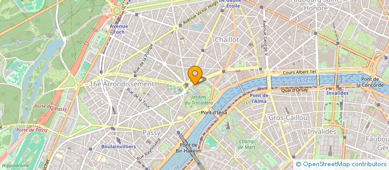 localisation de l'entreprise ECOLE FRANCAISE D'EXTREME ORIENT à PARIS