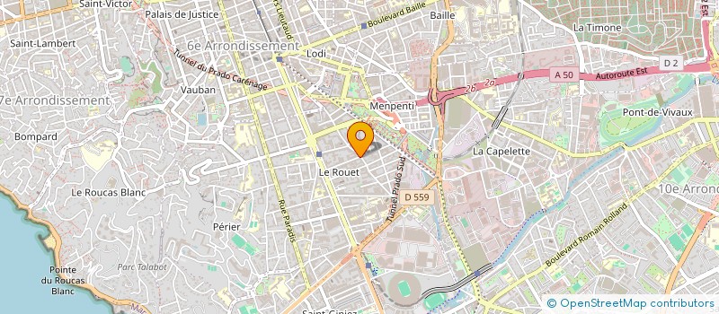 localisation de l'entreprise ECOLE FRANCAISE HOTESSES ET DE TOURISME à MARSEILLE