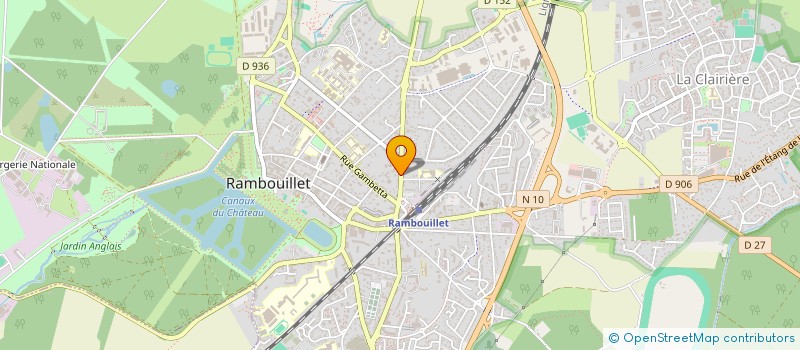 localisation de l'entreprise ECOLE FUTEE à RAMBOUILLET