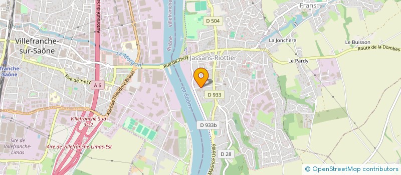 localisation de l'entreprise ECOLE GYMNIQUE DE JASSANS à JASSANS-RIOTTIER
