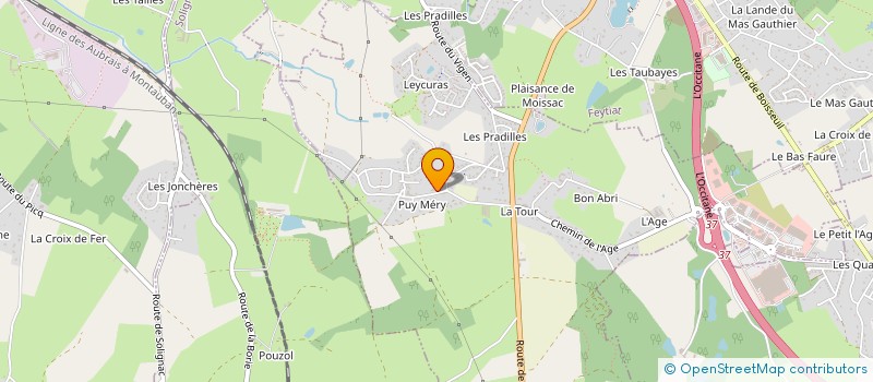 localisation de l'entreprise ECOLE INNOVANTE NOUVELLE AQUITAINE à LE VIGEN