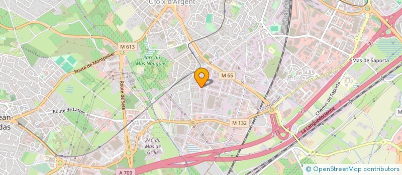 localisation de l'entreprise ECOLE INTERNATIONALE ANTONIA à MONTPELLIER