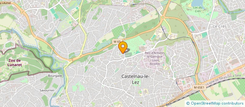 localisation de l'entreprise ECOLE INTERNATIONALE MONTPELLIER  CASTELNAU-LE-LEZ