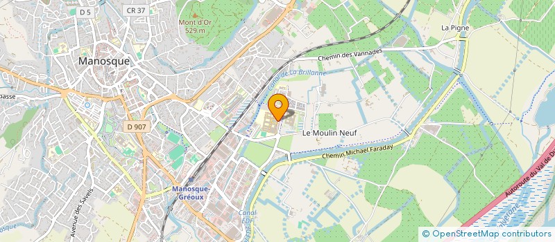 localisation de l'entreprise ECOLE INTERNATIONALE PROVENCE-ALPES-COTE D'AZUR à MANOSQUE