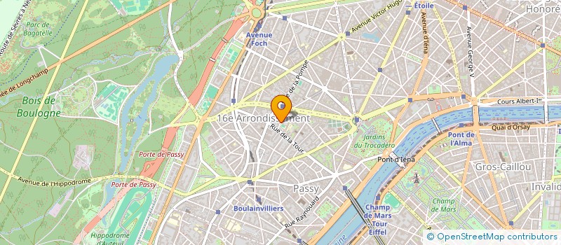 localisation de l'entreprise ECOLE IRAKIENNE  PARIS