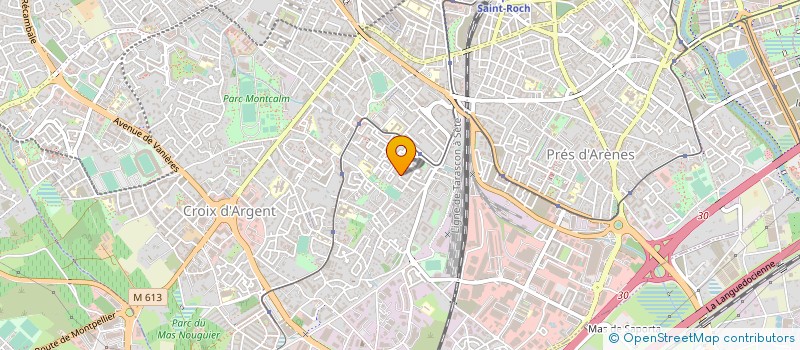 localisation de l'entreprise ECOLE JUDO MONTPELLIER à MONTPELLIER