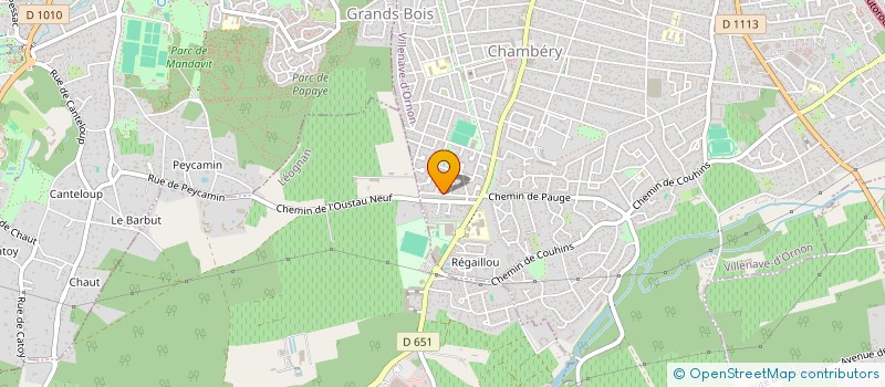 localisation de l'entreprise ECOLE K'DAUJAC DANSE  VILLENAVE-D'ORNON