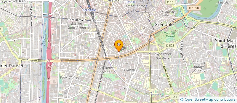 localisation de l'entreprise ECOLE KERBER à GRENOBLE