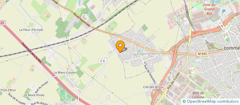 localisation de l'entreprise ECOLE KRAV OPERATIONNEL ET PROFESSIONNEL 59 à LILLE