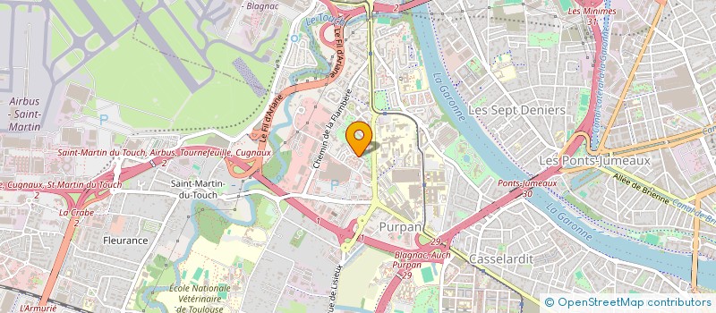 localisation de l'entreprise ECOLE LA BOETIE à TOULOUSE
