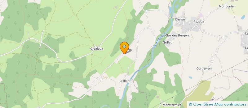 localisation de l'entreprise ECOLE LE CHEMIN DU SHIATSU à SAINT-MARCELLIN-EN-FOREZ