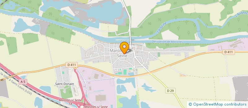 localisation de l'entreprise ECOLE LES DRAPEAUX DE LA MEMOIRE  VILLE-SAINT-JACQUES