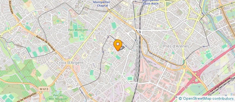 localisation de l'entreprise ECOLE LINGUISTIQUE DE LA MARQUEROSE à MONTPELLIER