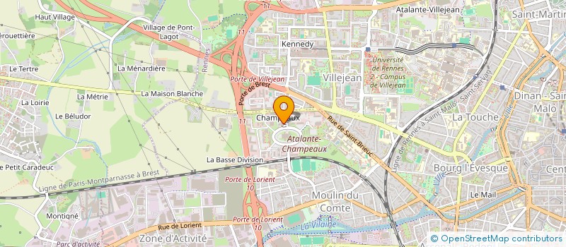 localisation de l'entreprise ECOLE MAITRE CREPIER ET CUISINIER à RENNES