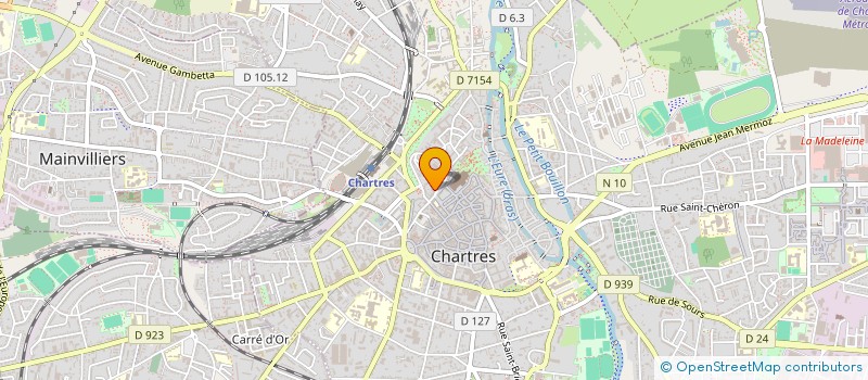 localisation de l'entreprise ECOLE MAITRISIENNE GUERY à CHARTRES