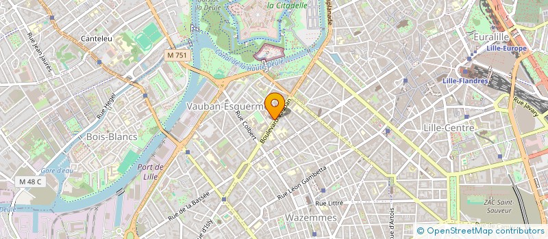 localisation de l'entreprise ECOLE MARIANNE - SECTION UNIVERSITE CATHOLIQUE DE LILLE  LILLE