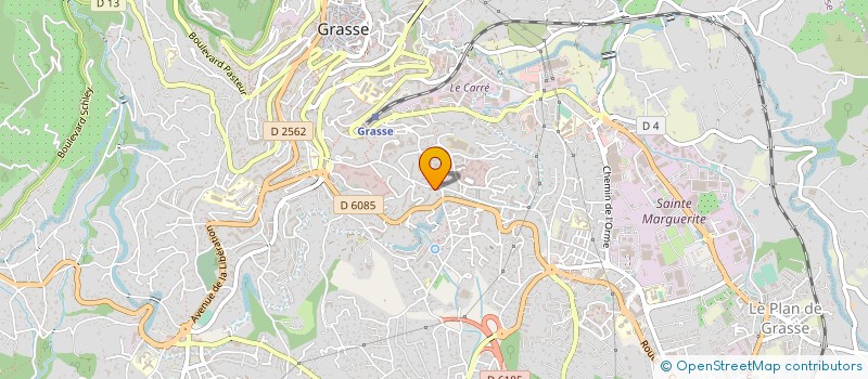 localisation de l'entreprise ECOLE MEDITERR DU JARDIN ET DU PAYSAGE à GRASSE