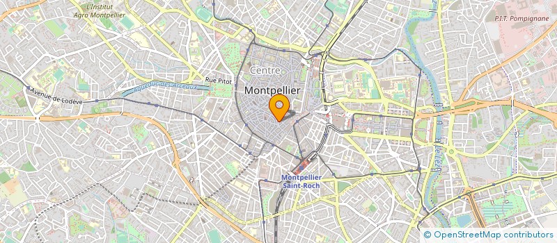 localisation de l'entreprise ECOLE MEDITERRANEENNE à MONTPELLIER