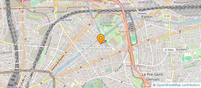 localisation de l'entreprise ECOLE MERKAZ OHR JOSEPH à PARIS