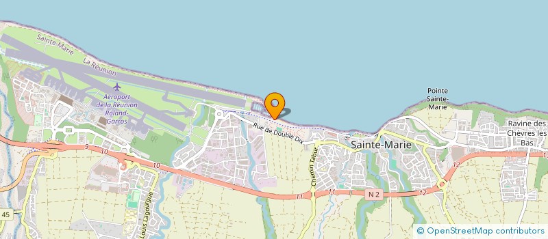 localisation de l'entreprise ECOLE MIXTE DU PARC LA MARE  SAINTE-MARIE