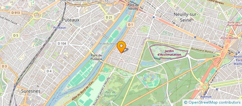 localisation de l'entreprise ECOLE MONTESSORI DE NEUILLY SUR SEINE à NEUILLY-SUR-SEINE